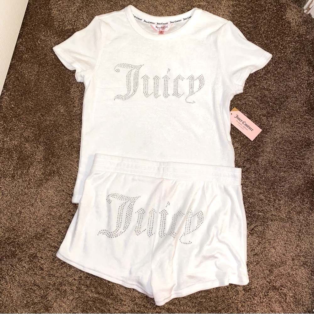 Juicy couture white set